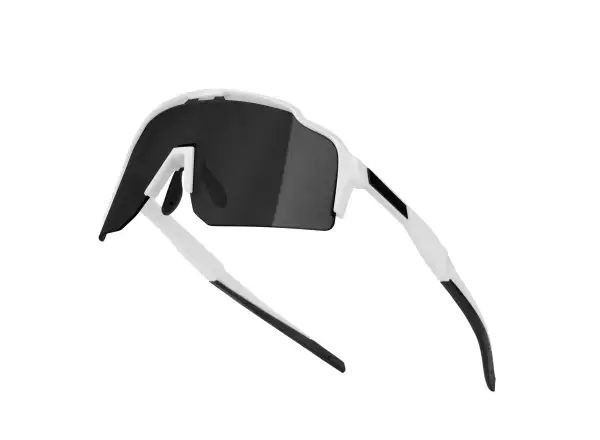 Force Strive okulary białe/czarne lustrzana szyba