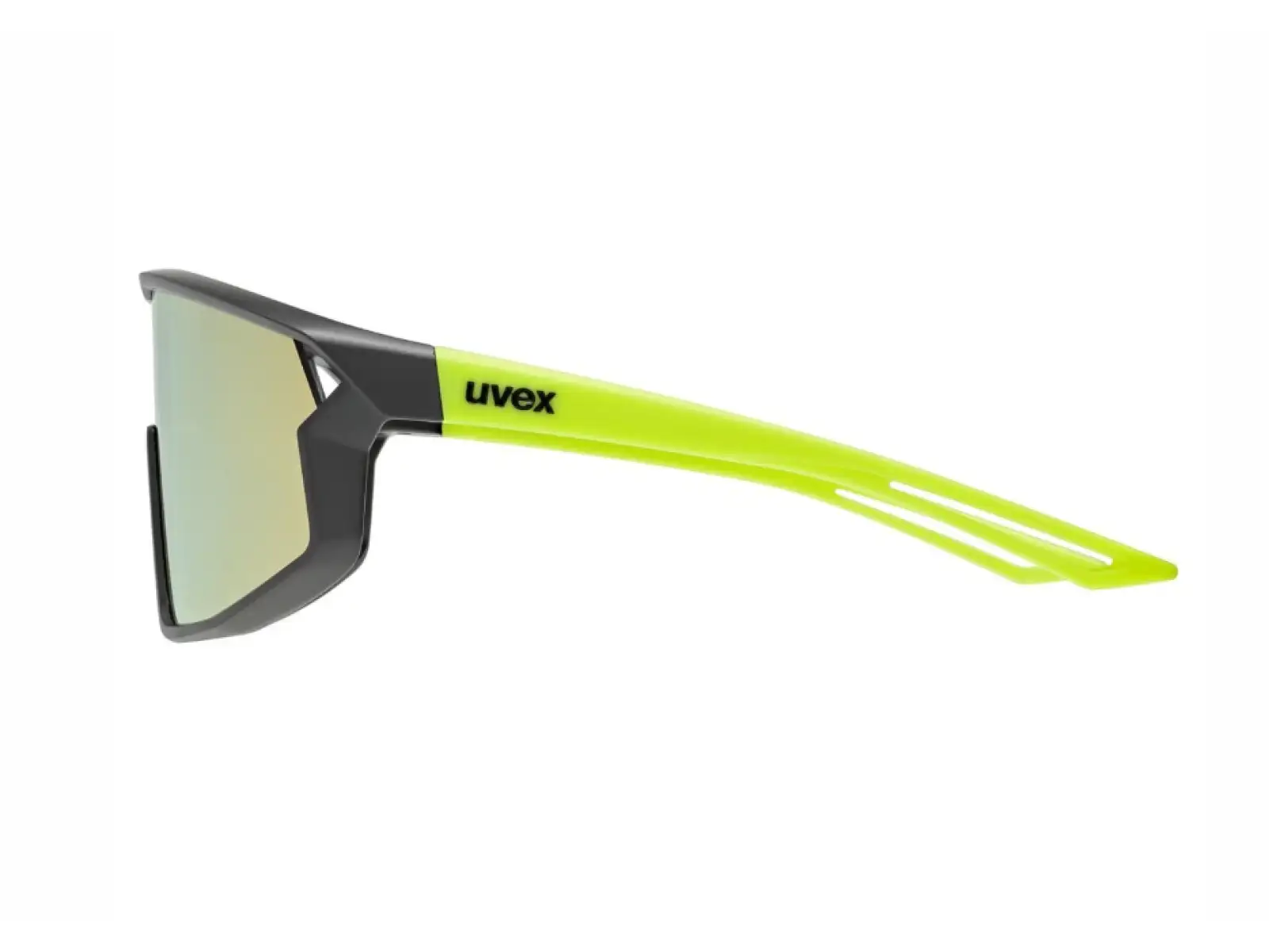 Uvex Skyryse JR. dziecięce okulary Black/Yellow Matt/Mirror Yellow