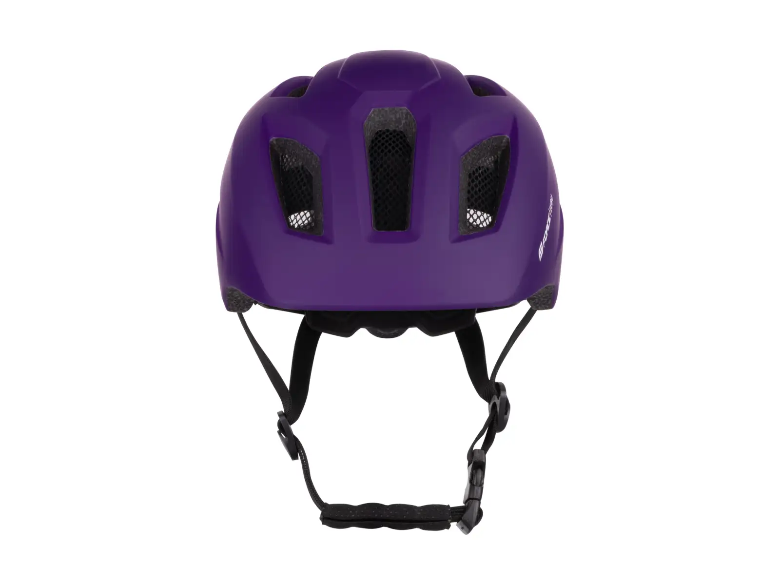 Force Zebu kask rowerowy dla dzieci z lampką tylni fioletowa