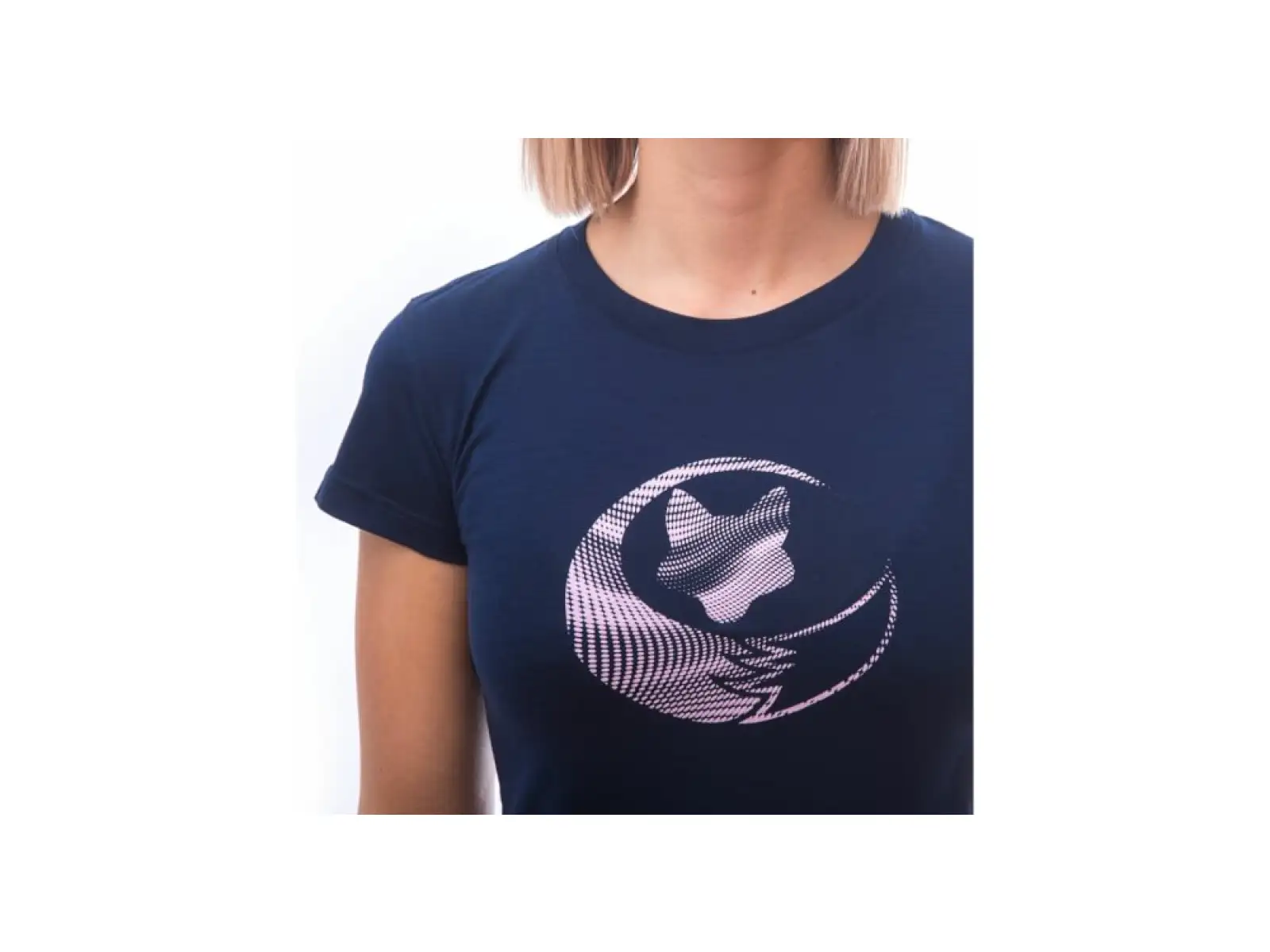 Sensor Merino Active PT Fox damska koszulka krótki rękaw Deep Blue