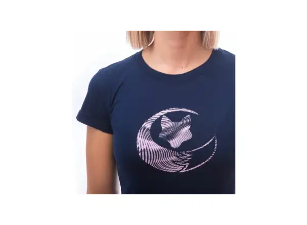 Sensor Merino Active PT Fox damska koszulka krótki rękaw Deep Blue