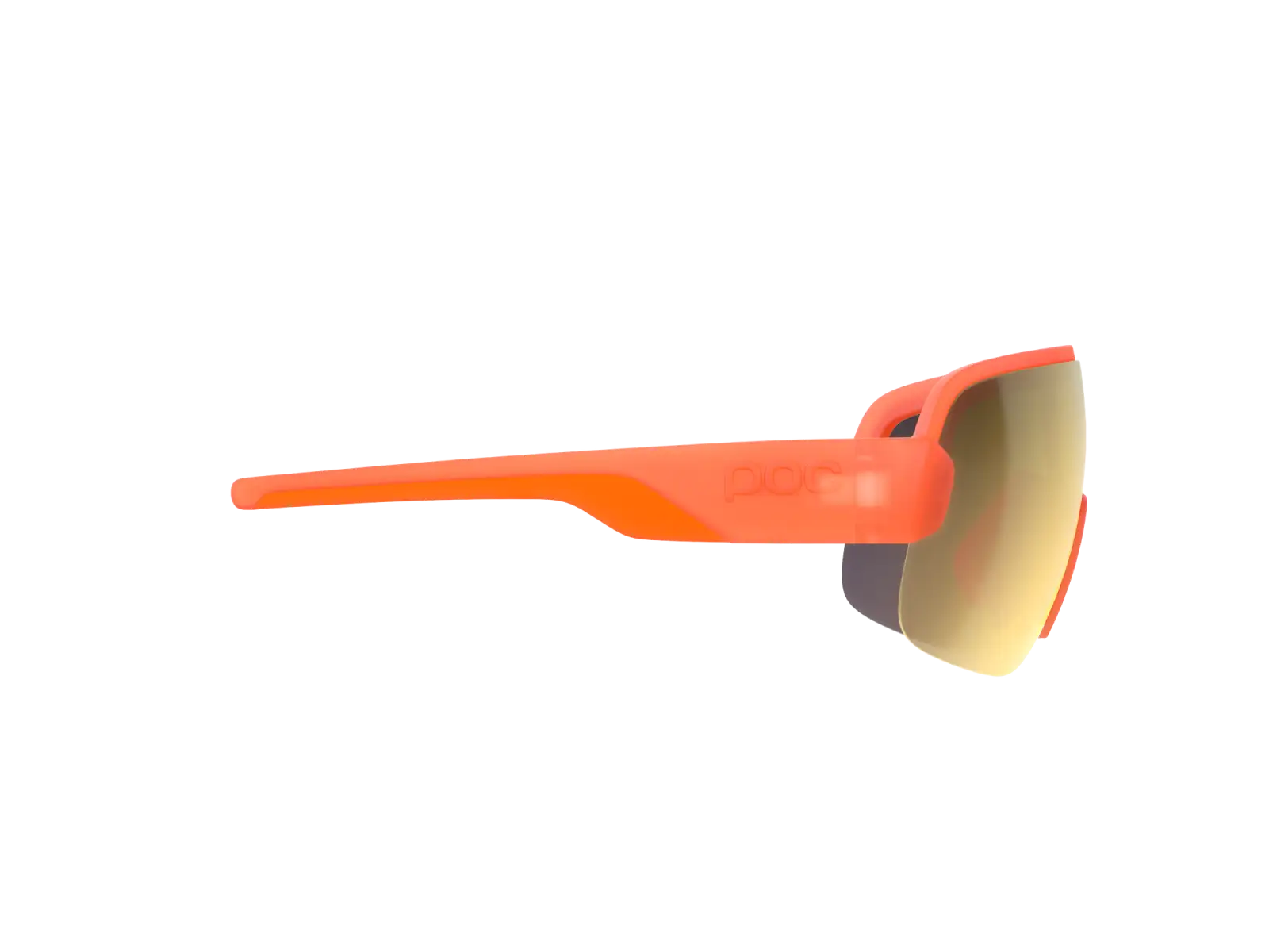 POC Aim okulary Fluorescent Orange Translucent/Clarity Road/Partly Sunny Gold