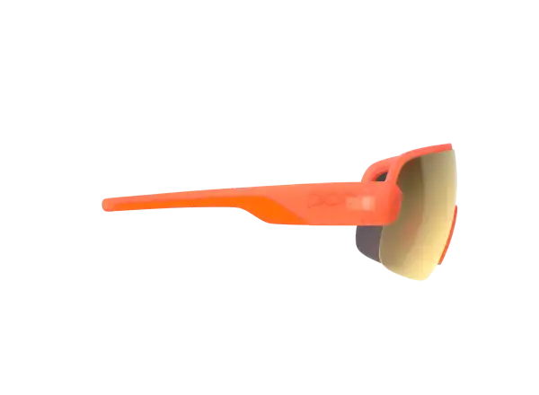 POC Aim okulary Fluorescent Orange Translucent/Clarity Road/Partly Sunny Gold