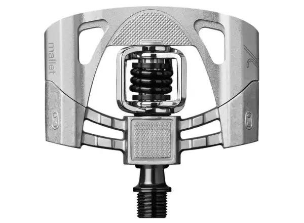 Crankbrothers Mallet 2 zatrzaskowe pedały silver