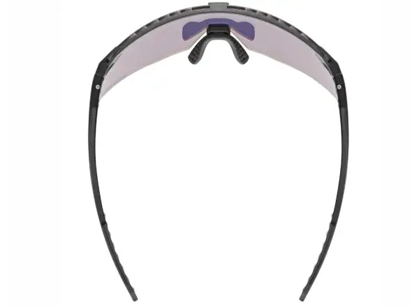 Uvex Pace Stage ColorVision Small okulary Black Matt/Mirror Red