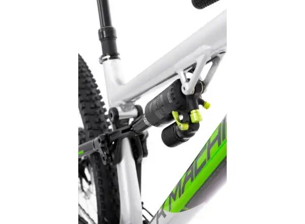 Rock Machine Blizzard TRL 90-29  gloss silver/black/DVO green rower górski