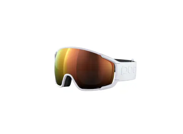 POC Zonula gogle narciarskie Hydrogen White/Partly Sunny Orange
