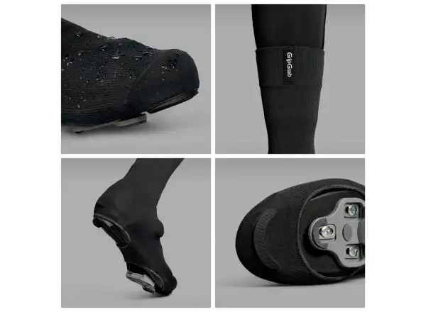 Grip Grab Flandrien Waterproof nakładki szosowe żółte