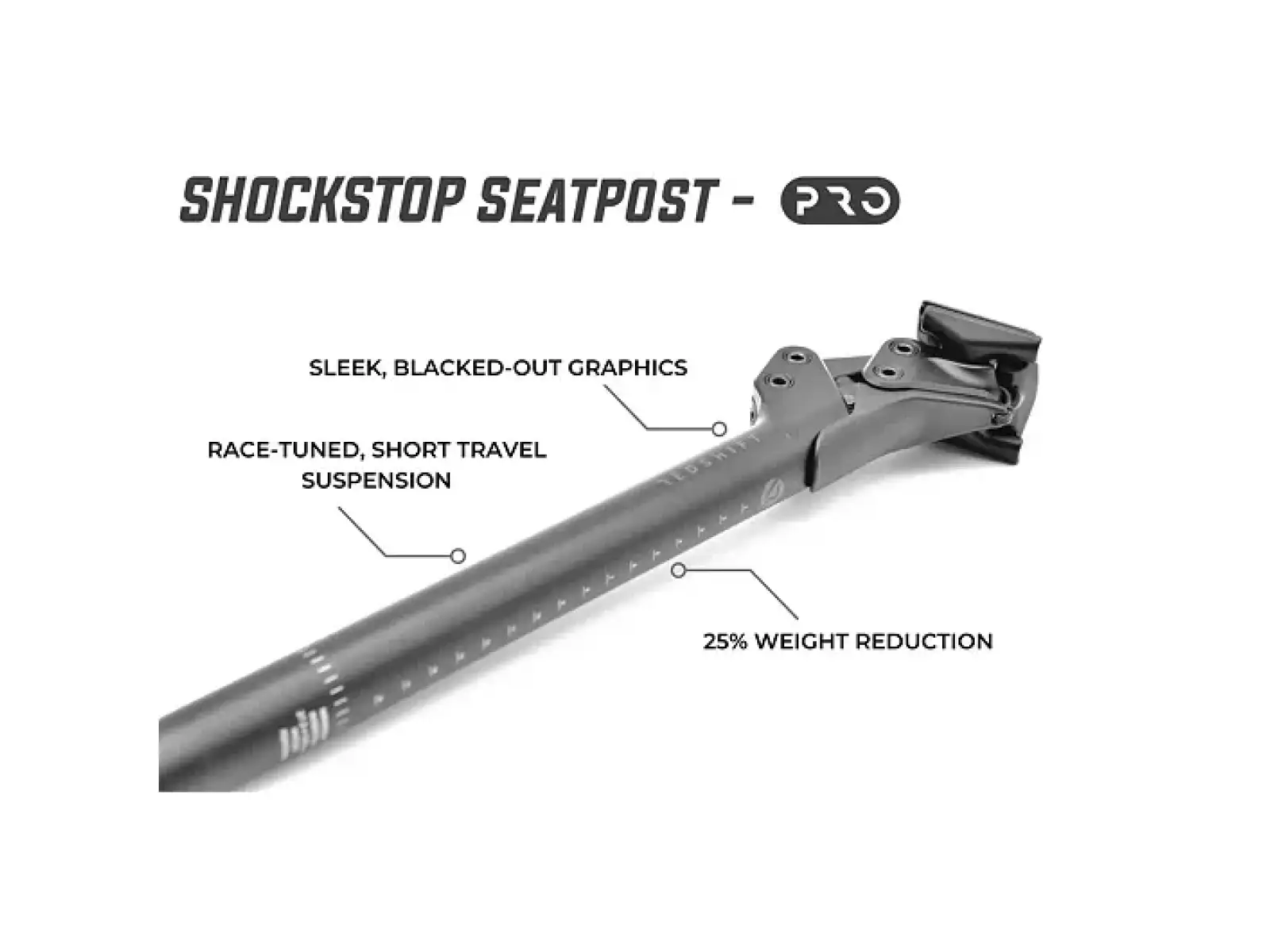 Redshift ShockStop PRO Suspension V2 amortyzowana sztyca 27,2x280 mm