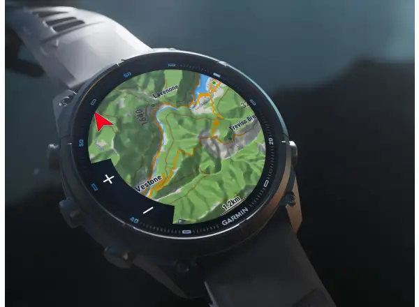 Garmin Fénix 9 Pro inReach 43 mm smartwatch Autumn gold Titanium Cream/French gray