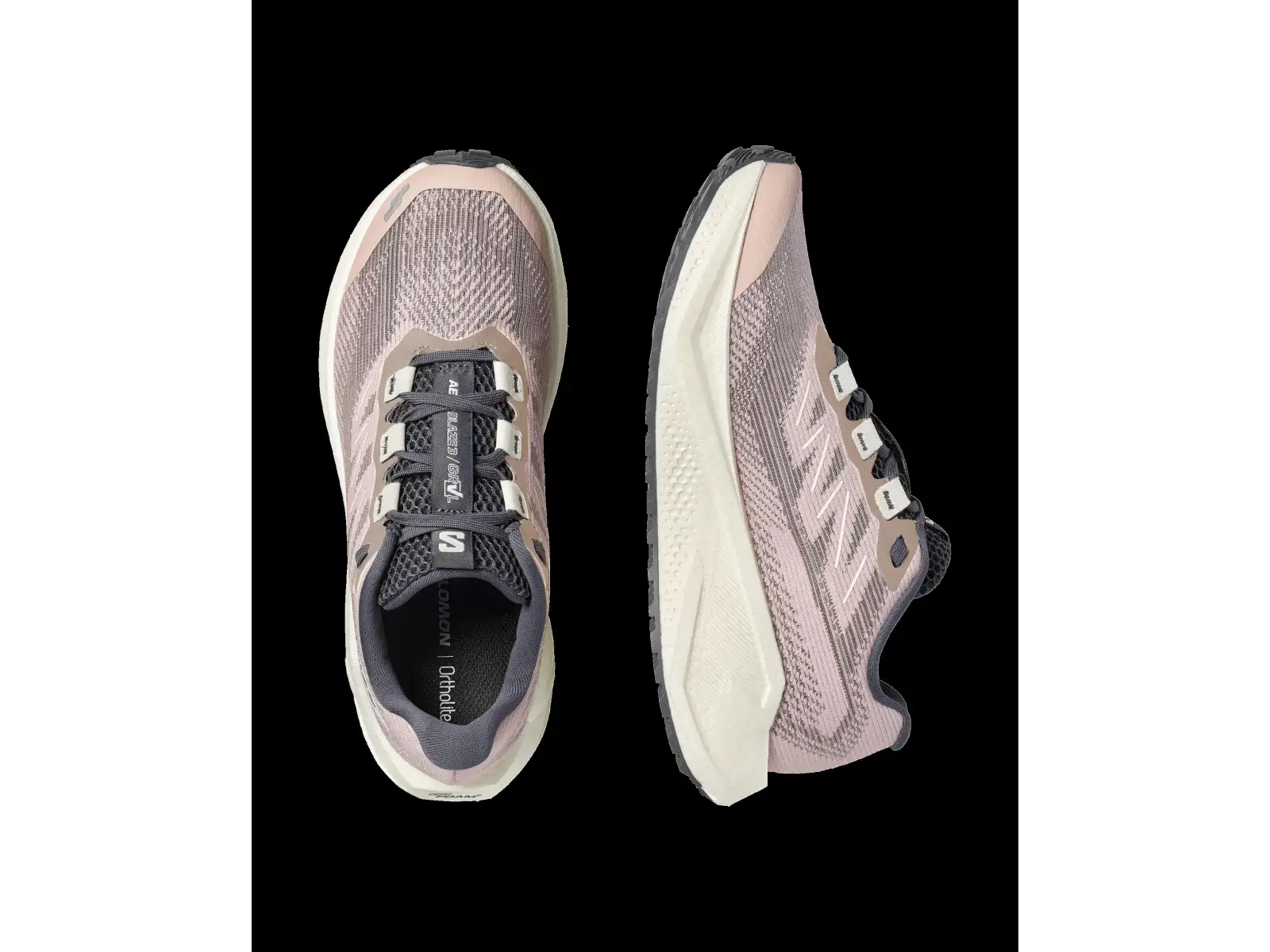 Salomon Aero Blaze 3 GRVL damskie buty do biegania Shadow Gray /Vanilla Ice /Nine Iron