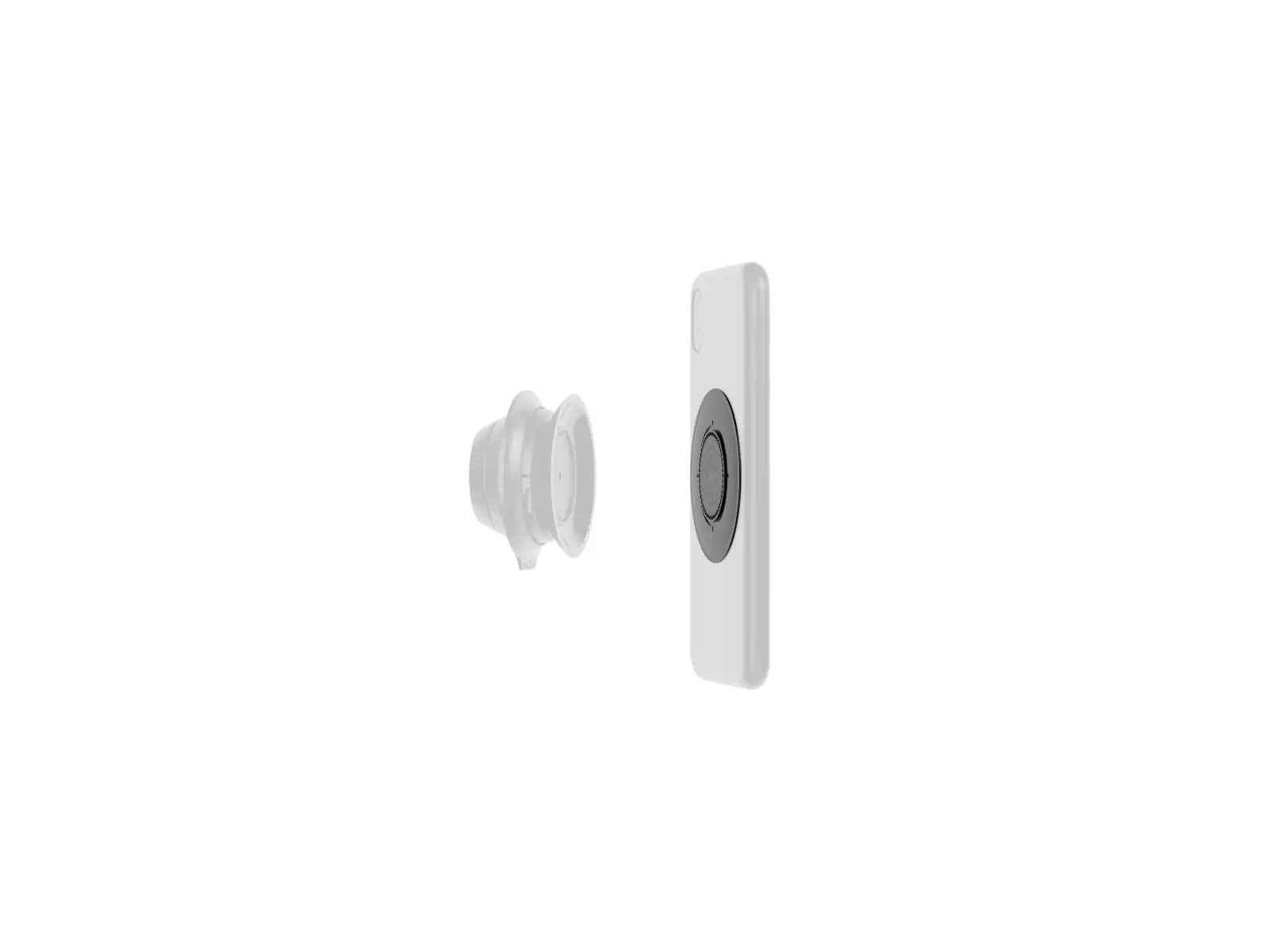 Fidlock Vacuum uniwersalny magnetyczny uchwyt na telefon - naklejka czarna
