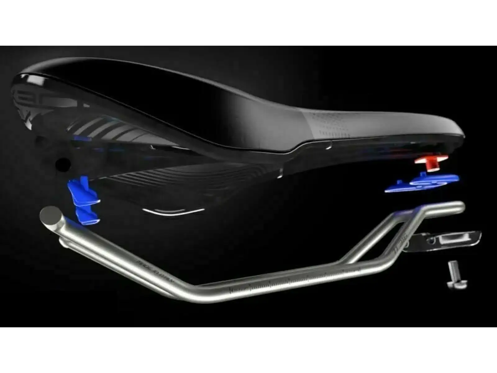 Selle Italia X-BOW TI 316 L SUPERFLOW siodło Black