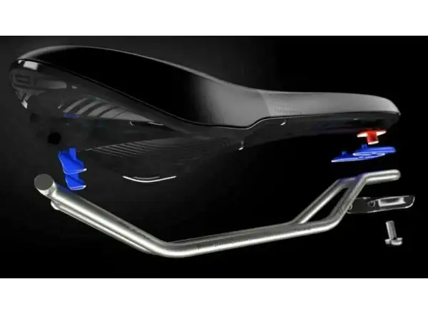 Selle Italia X-BOW TI 316 L SUPERFLOW siodło Black