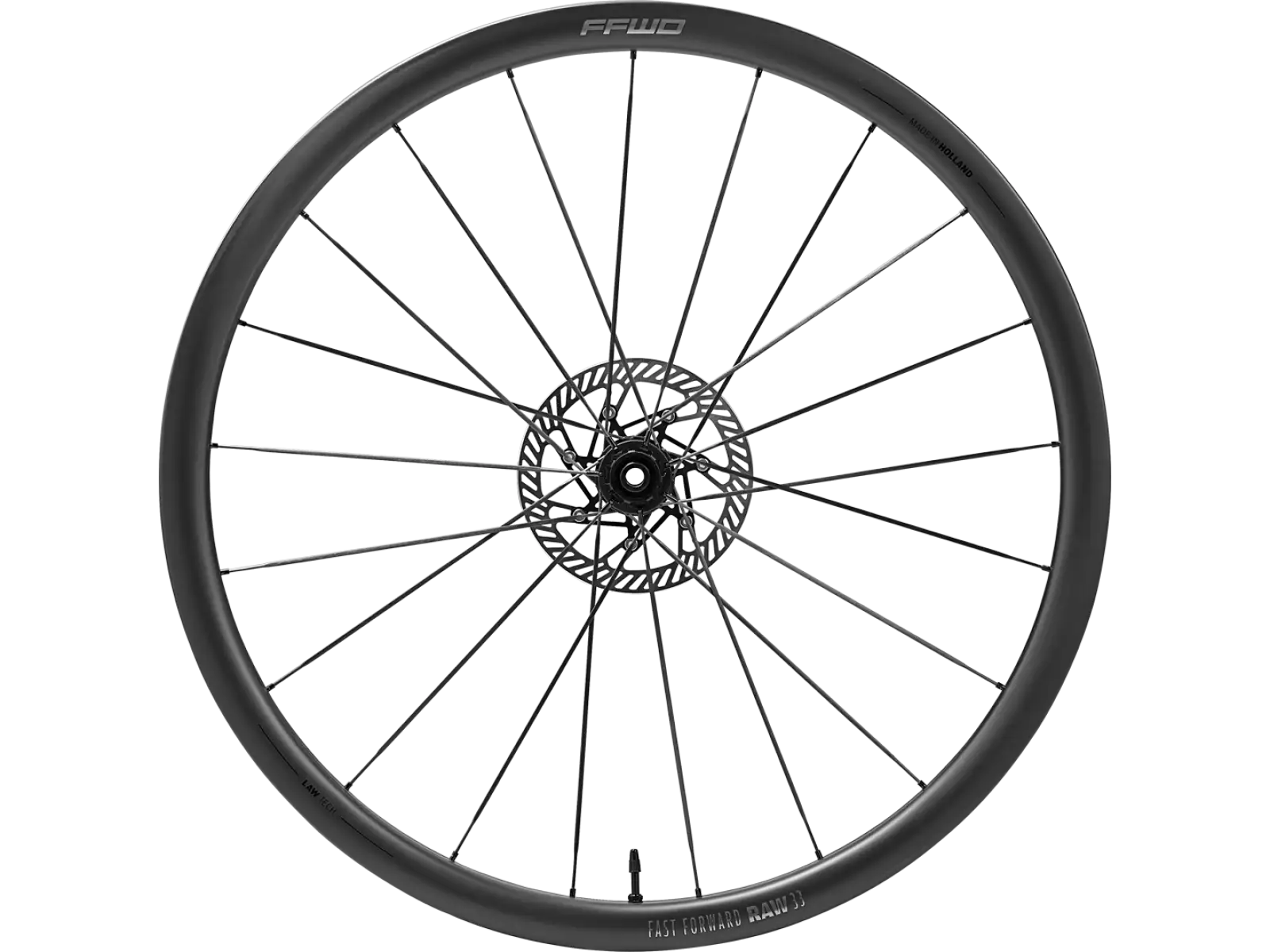 FFWD RAW CS 33 szosowe wyplecione koła Matt Black