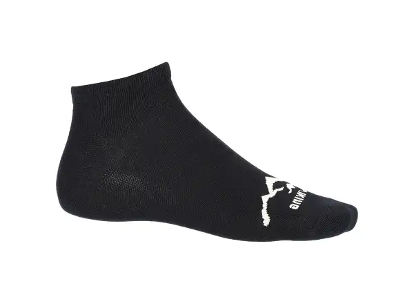 Viking Bamboo Low męskie skarpety Black