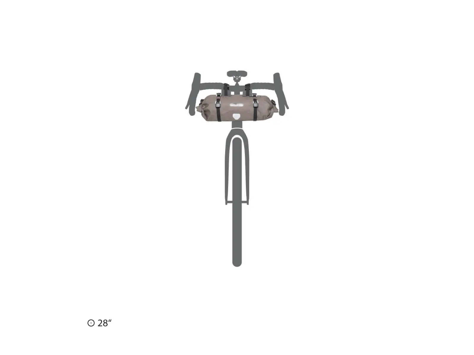 Ortlieb Handlebar-Pack torba na kierownicę 9 l Dark Sand