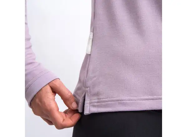 Sensor Merino Blend Elements damska koszulka długi rękaw Mystic Violet