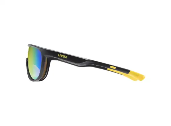 Uvex Sportstyle 515 dziecięce okulary Black Matt/Mirror Yellow