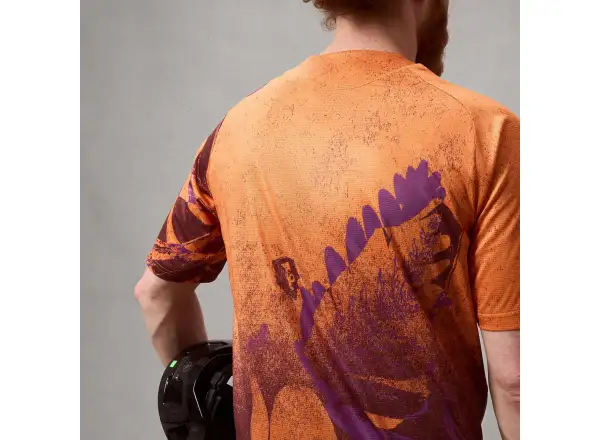 Endura Singletrack męska koszulka z krótkim rękawem Orange