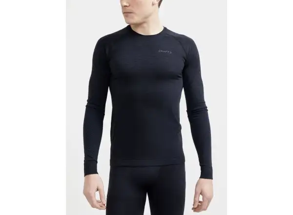 Craft Core Dry Active Comfort męska koszulka z długim rękawem czarna