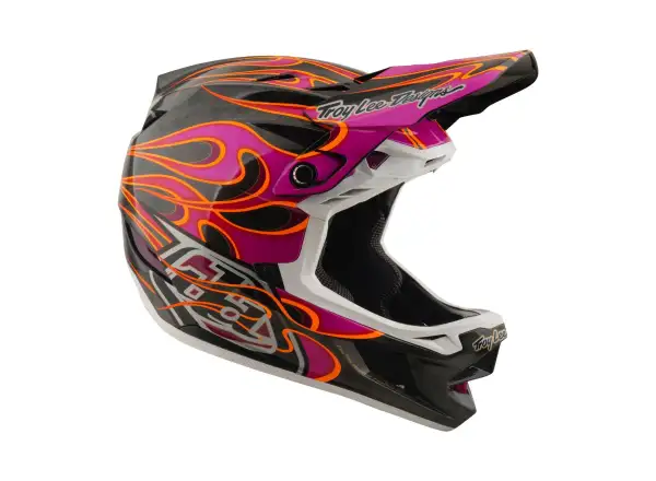 Troy Lee Designs D4 Carbon MIPS kask Torched Carbn/Magenta