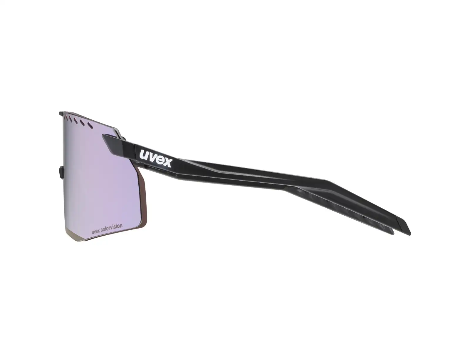 Uvex Pace Stage ColorVision okulary Black Matt/Mirror Lavender