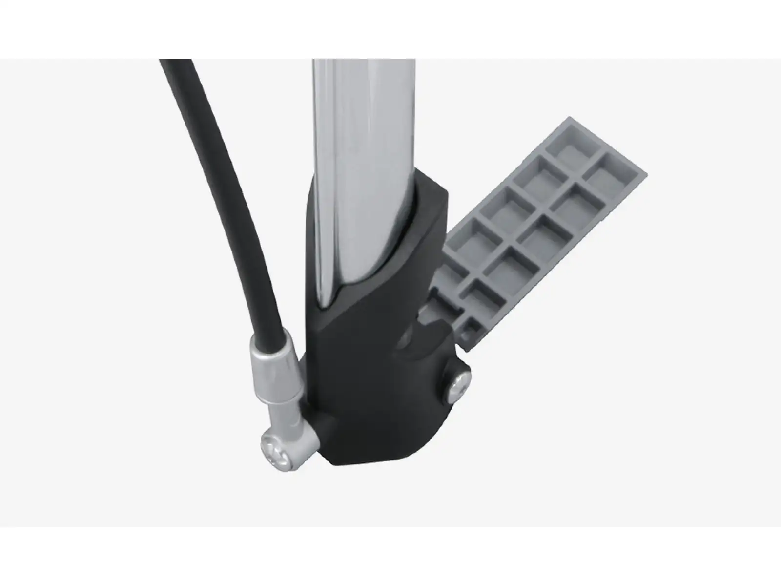 Topeak Mega Morph pompka serwisowa czarna/srebrna