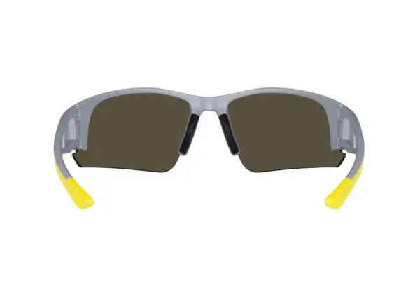 Force Calibre okulary rowerowe szary/žlutá/žlutá zrc. szkła