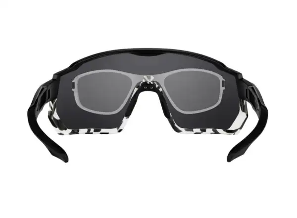 Force Drift męskie okulary czarna/zebra/czarne kontrast. szkło