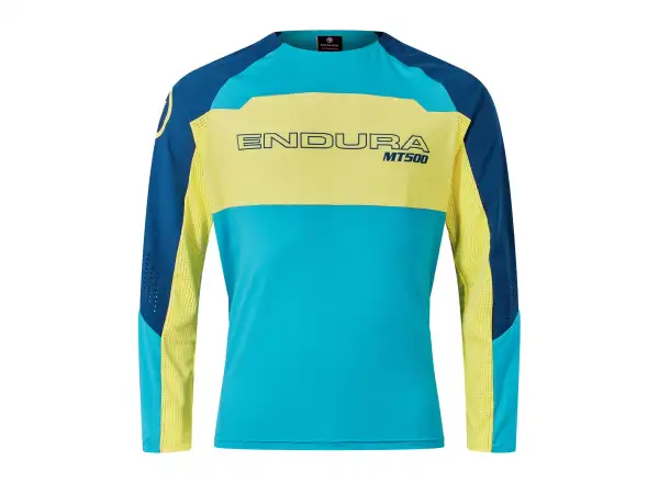 Endura MT500 Burner Lite męska koszulka rowerowa z długim rękawem Blueberry