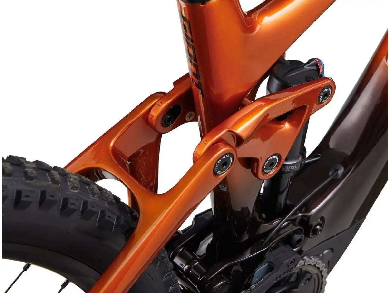 Giant Trance X Advanced E+ EL 3 rower elektryczny Helios Orange