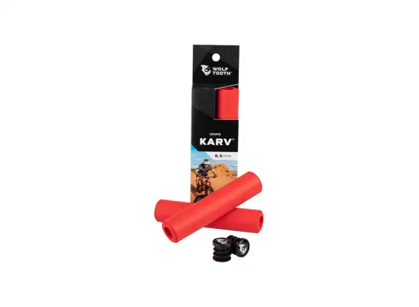Wolf Tooth Karv chwyty czerwona