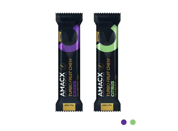 Amacx Turbo Fruit Chew baton energetyczny 50 g Cassis
