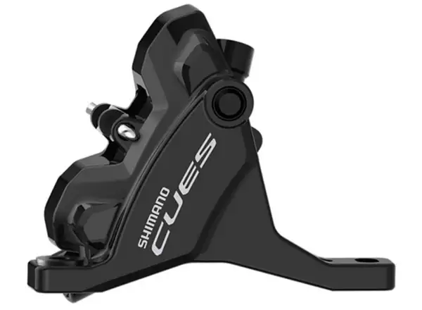Shimano CUES BR-U6030 + BL-U6030 hamulec tarczowy przedni (lewa klamka), J-kit, polimerowy