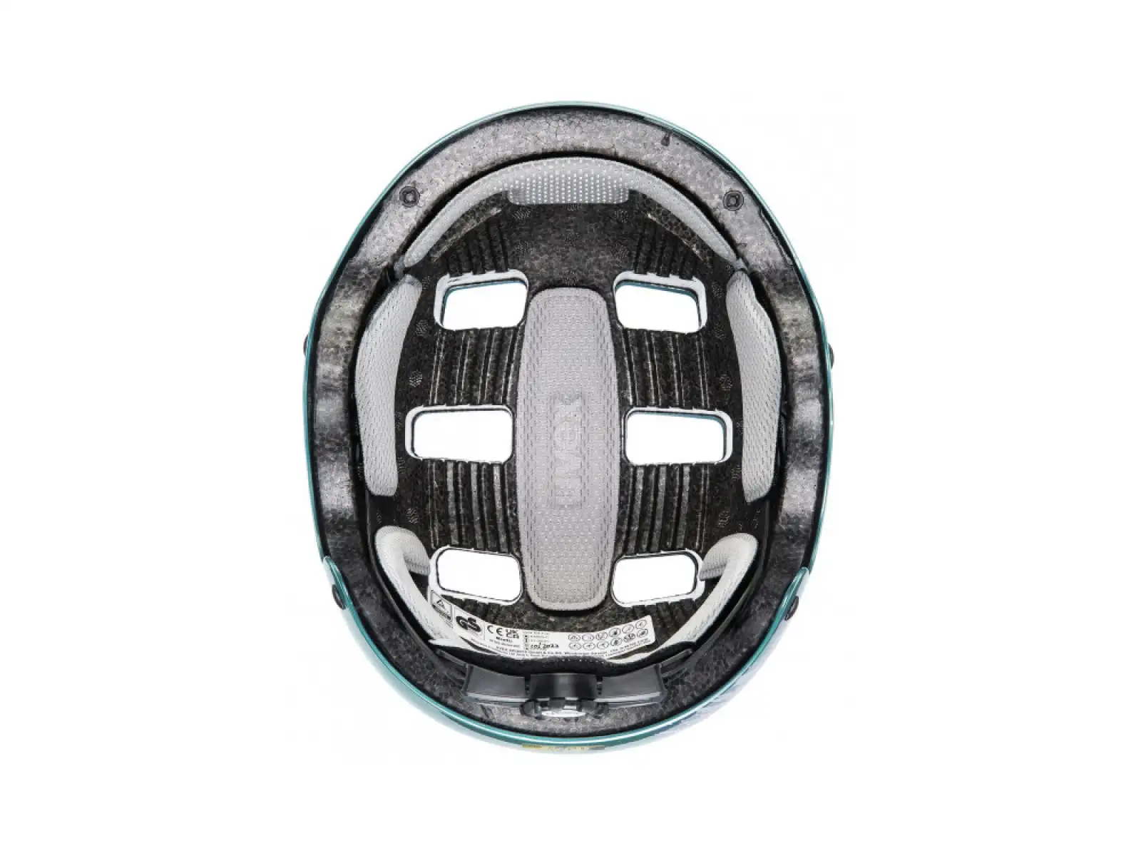 Uvex Kid 3 dziecięcy kask Teal/Silver
