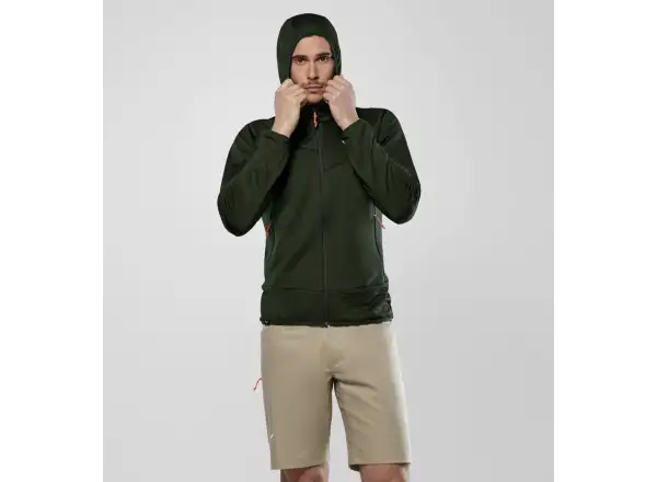 Salewa Puez Altavia Polarlite Hooded męska bluza Dark Olive
