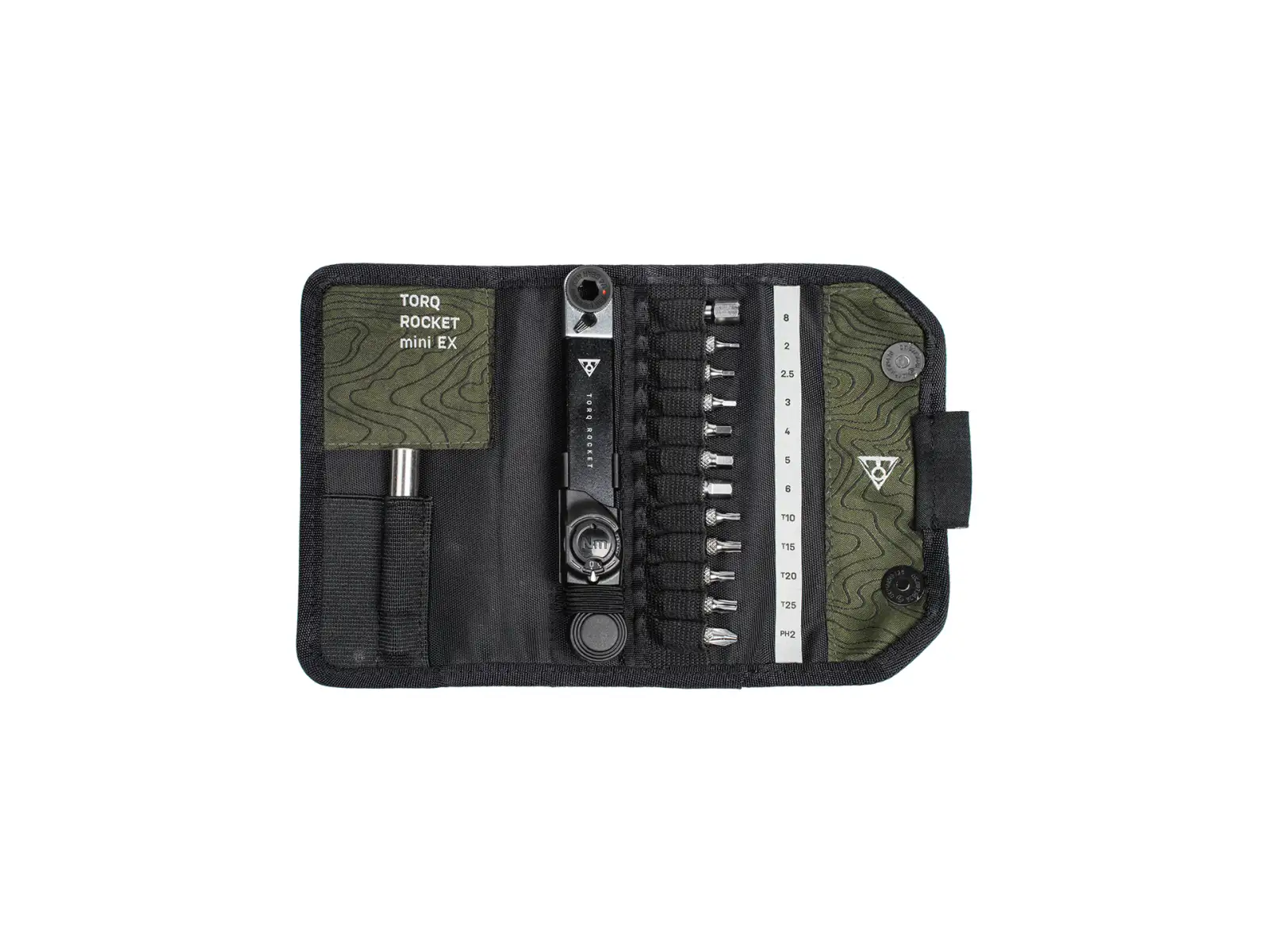 Topeak Torq Rocket mini EX zestaw narzędzi z grzechotką