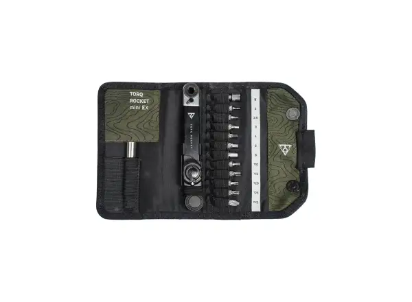 Topeak Torq Rocket mini EX zestaw narzędzi z grzechotką