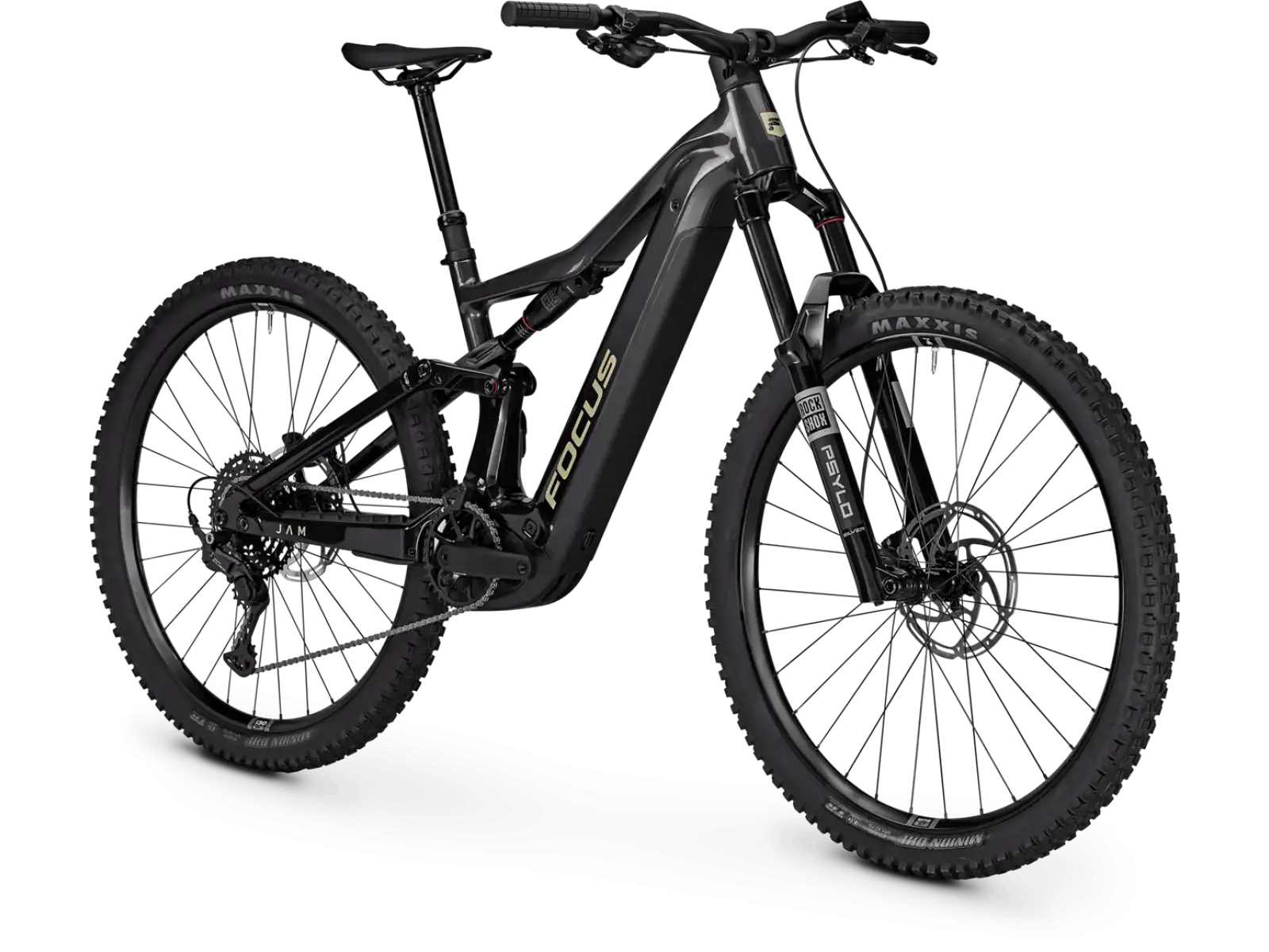 Focus JAM 7 600Wh w pełni amortyzowany rower elektryczny Diamondblack / Obsidianblack