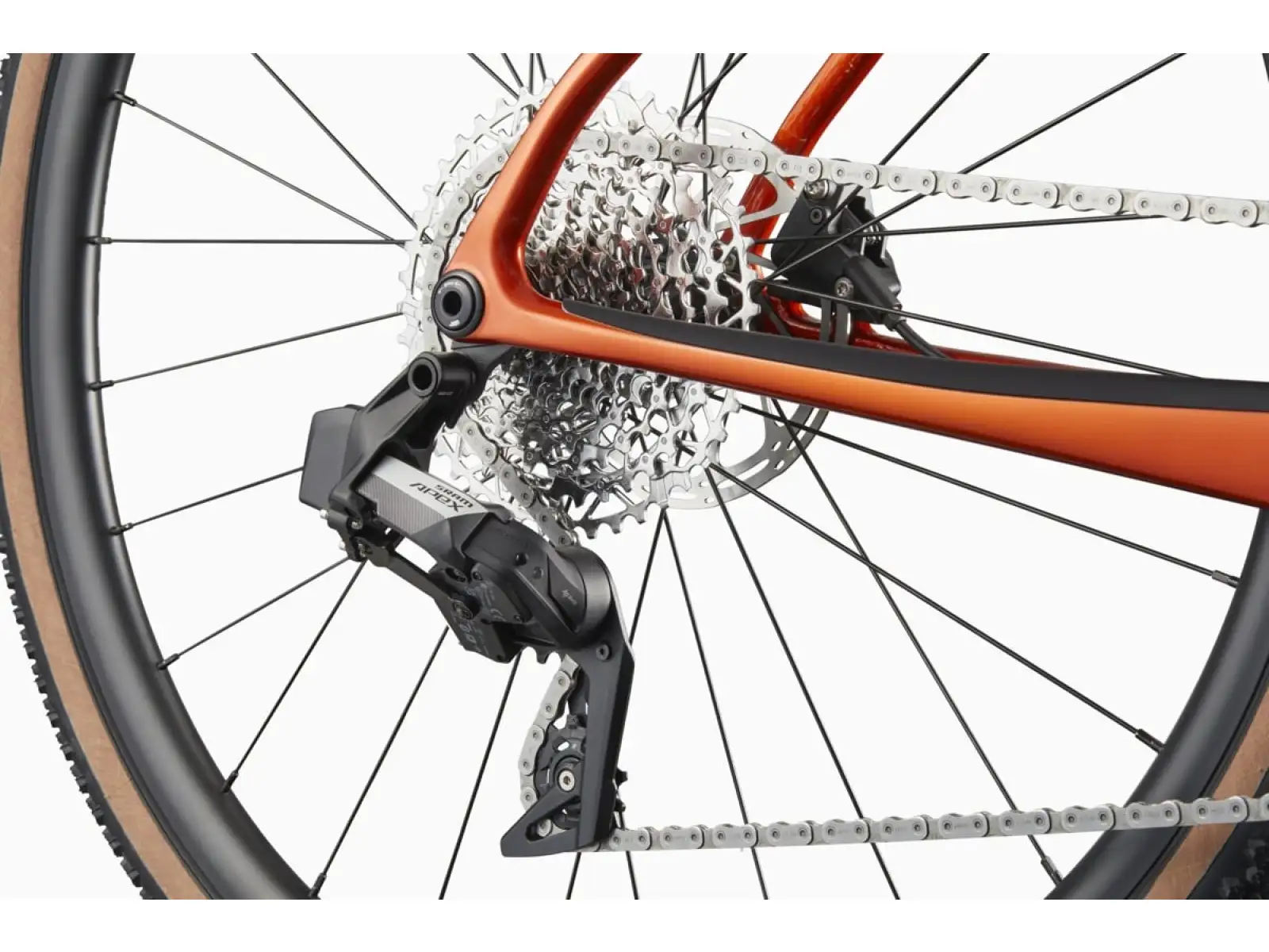 Cannondale SuperX 4 AXS gravel rower Flame Orange