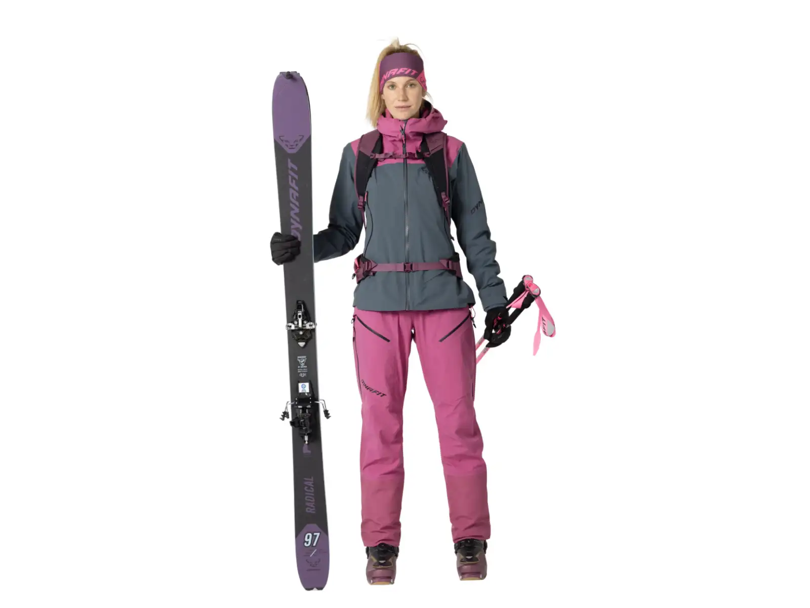 Dynafit Ridge Gore-Tex damska kurtka Magenta