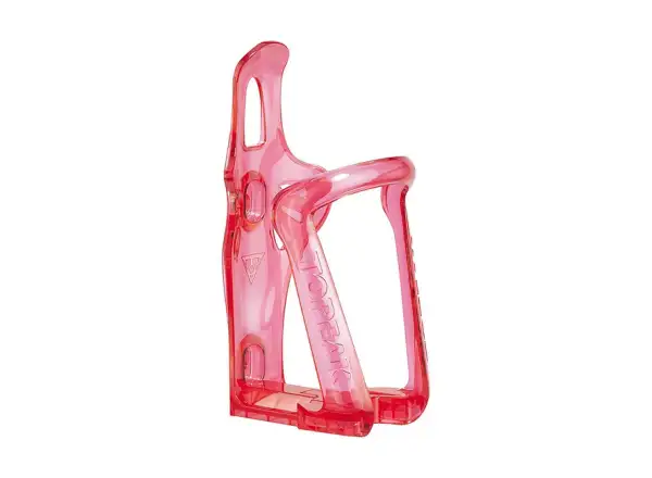 Topeak Mono Cage CX koszyk na butelkę przezroczysta czerwona
