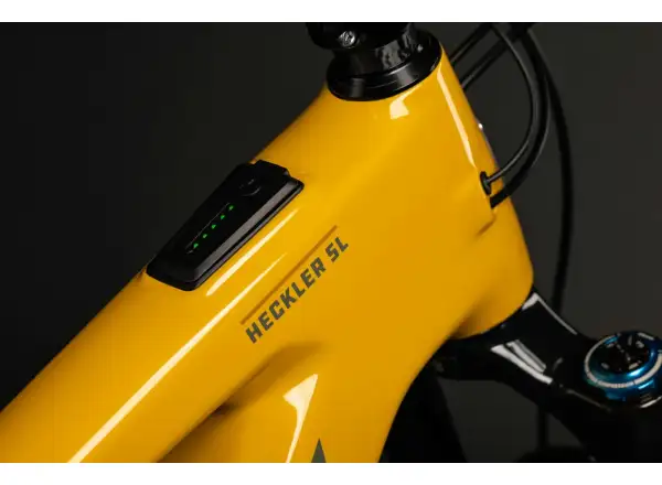 Santa Cruz Heckler SL 1 C R pełne zawieszenie rower elektryczny Gloss Mustard