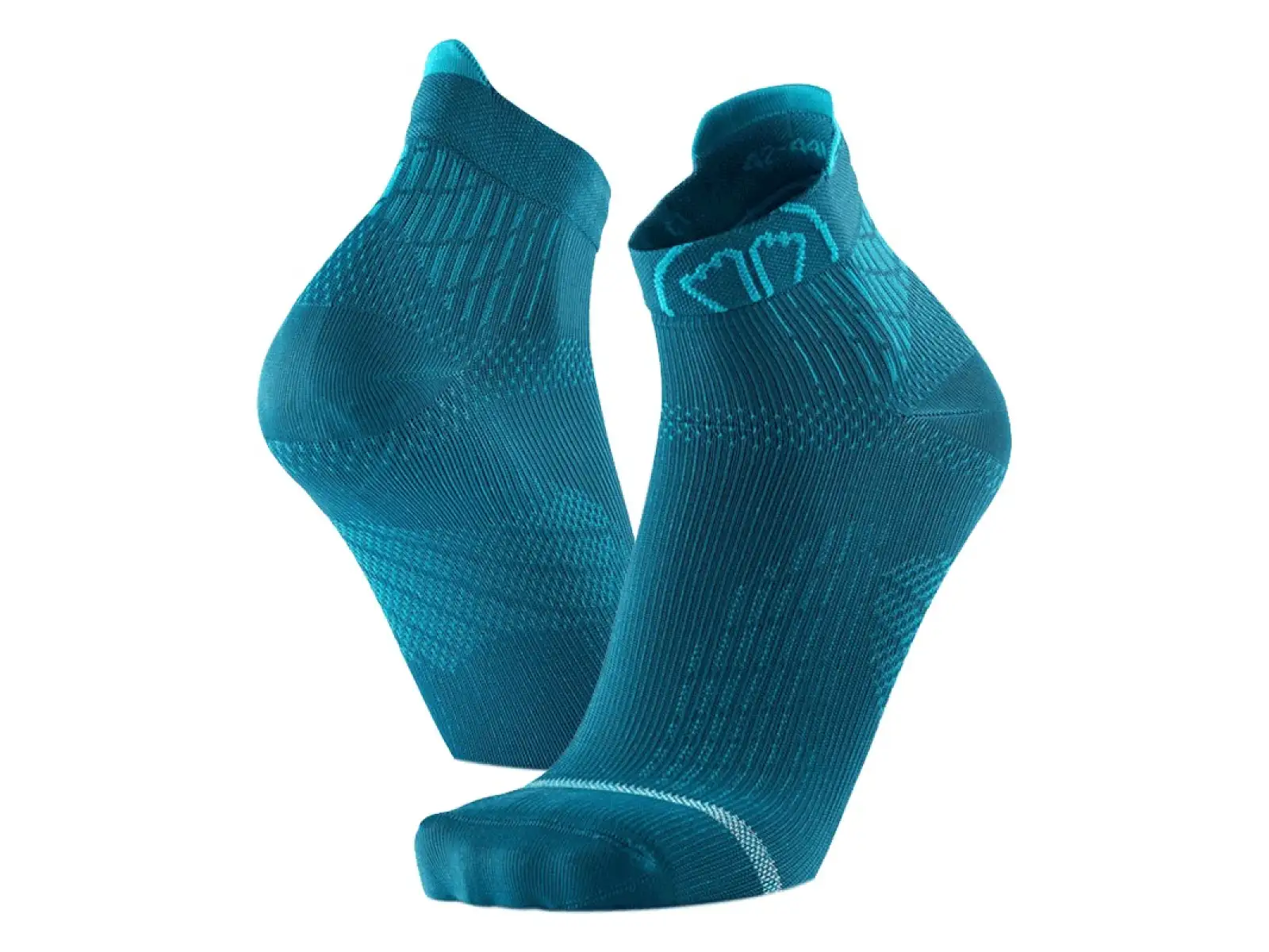 Sidas Run Anatomic Ankle damskie skarpetki Aquamarine