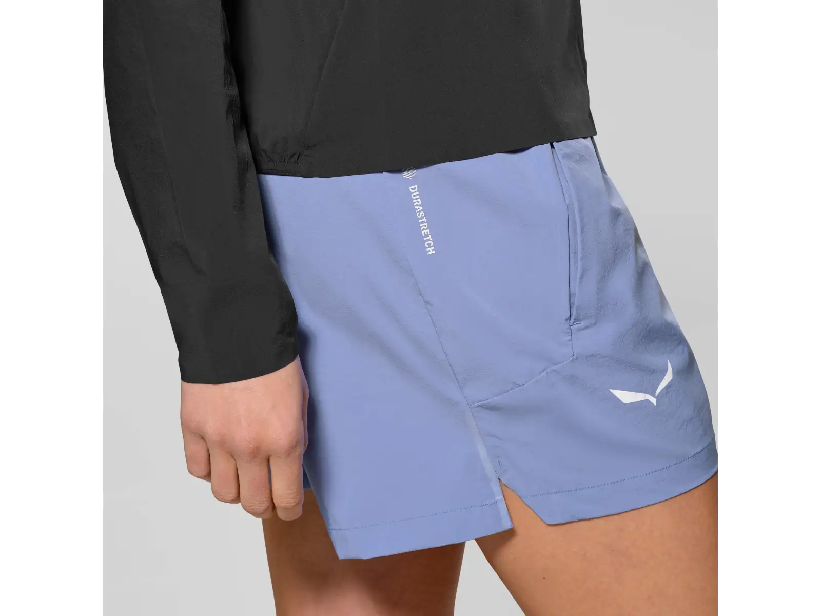 Salewa Pedroc Durastretch Light damskie spodenki Morning blue