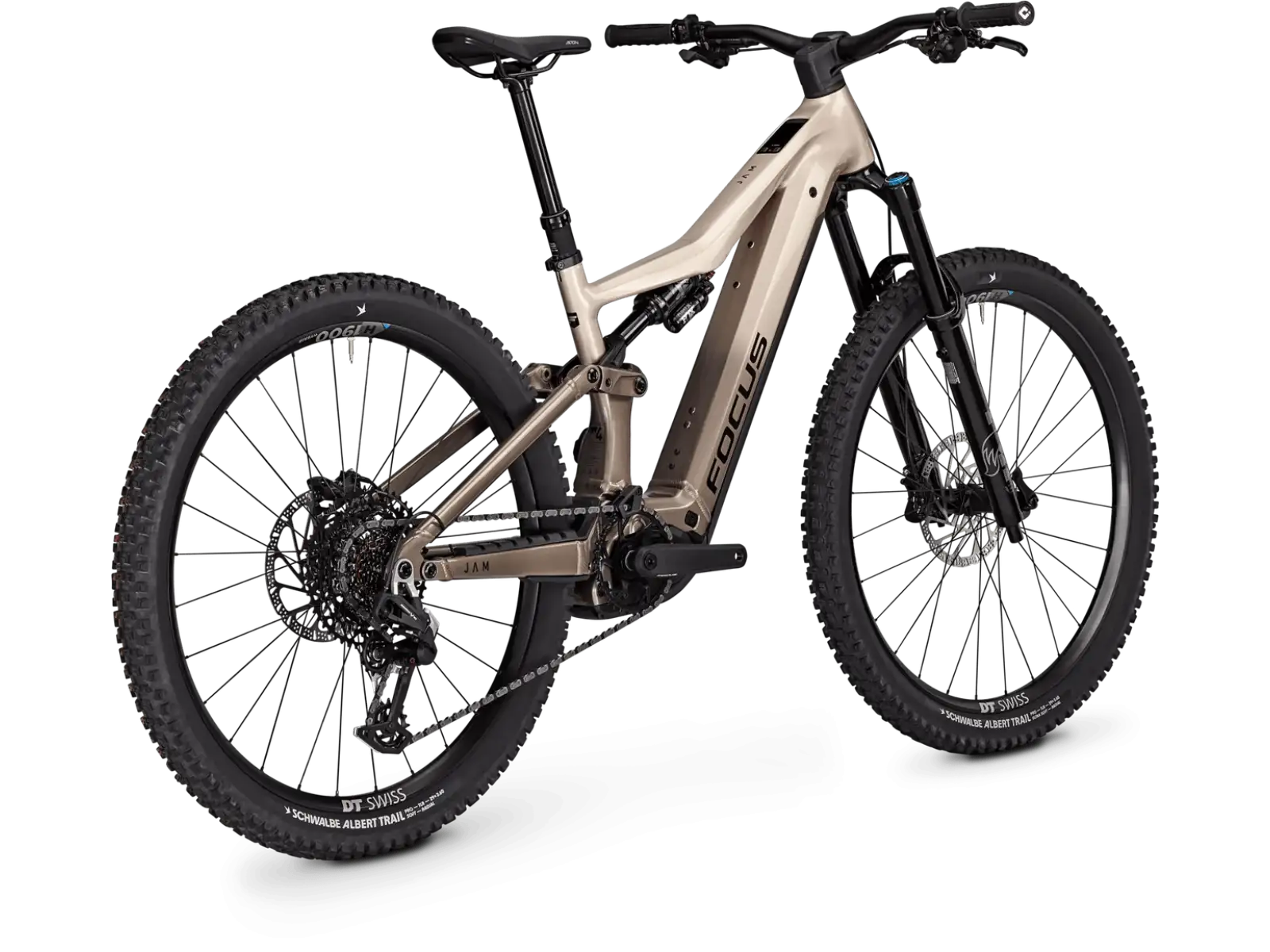 Focus JAM 9 800Wh elektryczny rower górski z pełnym zawieszeniem Adamantsilver / Crystalgrey
