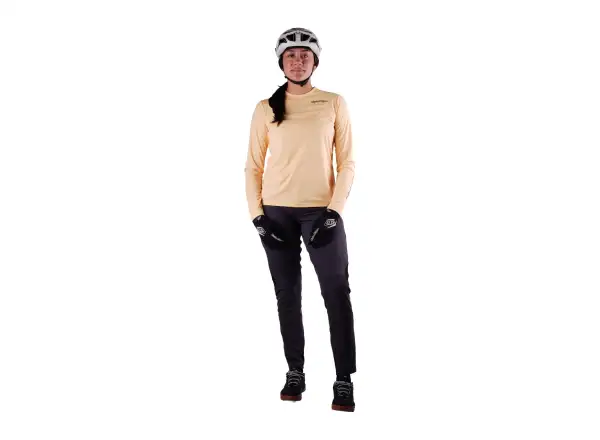 Troy Lee Designs Lilium Pro damska koszulka z długim rękawem Butter