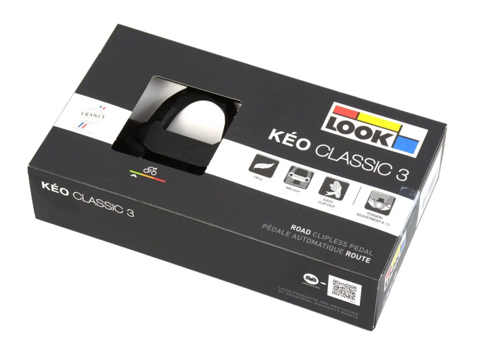 Look Keo Classic 3 pedały zatrzaskowe czarno-białe
