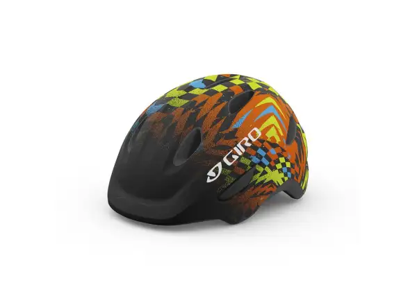 Giro Scamp dziecięcy kask Mat Black/Check Fade